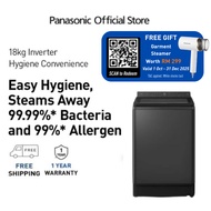 Panasonic Easy Hygiene & Convenient Top Load Washing Machine (18kg) NA-FD180V3BT