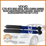 VOLVO C70 872 850 854, 855 (1991-1996)  REAR ABSORBER BELAKANG  MADE BY EURODAMPER PER SET 2 PCS