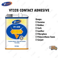 [3L] V-Tech VT-328 Contact Adhesive Formica Glue Table Laminate Glue Carpet Glue CA Glue Gam Kasut G