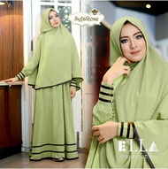 BERLYS ONLINE SHOP Fashion SS NN Pakaian Wanita Maxi Gamis Jersey Syari Syfarose BLP