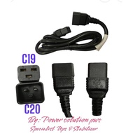 Power output cable Ups apc Cord C20 to C19 16A 250V 1.2Meter