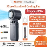 [EXCLUSIVE DEAL ]JAMAY F5pro Kipas Sejuk Mudah Alih l Portable Handheld Fan | Cooling High Speed Fan