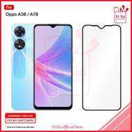 YITAI - Tempered Glass Full Lem Oppo A58 Oppo A78  YITAI Indonesia