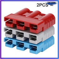[SWTDRM]2X For Anderson Style 3 Pin 50A Plug DC-DC Charger Solar Power Connector Plug