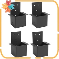 4 Pcs Pergola Brackets 4x4in ( Actual 3.6 "X 3.6") Rafter Post Brackets Pergola Kit, Gazebo Brackets