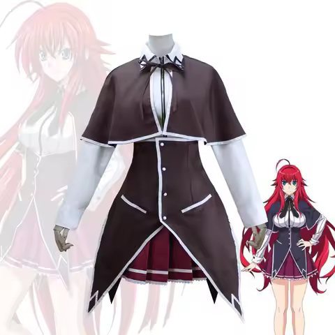 Anime Rias Gremory Role Play Cosplay Costume Halloween Carnival Party Fancy Toujou Koneko Uniform