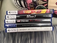Ps5  ps4 game 蜘蛛俠 GT7 NBA 2K23 對馬戰鬼 the elder scrolls ps5 遊戲