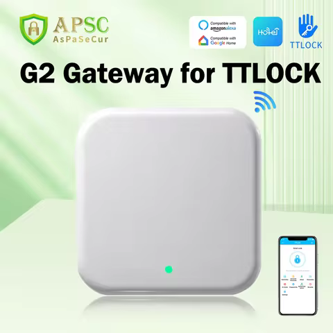 TTLOCK Gateway G2 G3 Bluetooth To Wifi 2.4G Gateway IoT Hub WIFI/RJ45 for Smart Home Door Lock TThot