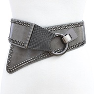 belt for women belt for dress belt for woman Ladies Punk Style Liuding Diagonal Match Elastic Elasti