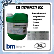 (Rumput) 20L bm Glyphosate 136 glyphosate-isopropylammonium Behn Meyer/Racun Lalang/Racun Rumput/Herbicide