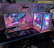 Bộ PC Gaming New Core i3 12100F/Ram 8G/SSD 256G/GTX 1660S 6G/Màn hình 24in