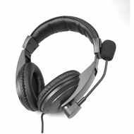Proocam S-750 Professional Customer Service microphone and headphone Black
