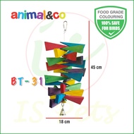 AnimalnCo BT-31 Bird Toy Parrot Macaw Conure Bite Toy