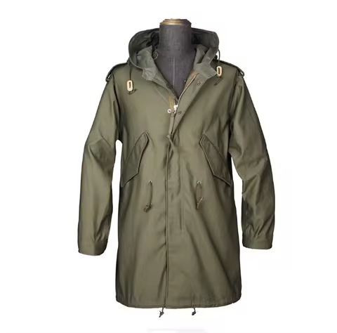 Remake M51 Men's PARKA Windbreaker Fish Tail Faction Overcomes M1951 Military Edition Long Coat