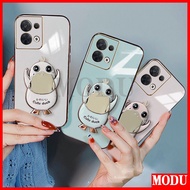 MODU Casing electroplated glossy duckable stand soft TPU Huawei Nova 9 9SE 8i 7i 7SE 6SE 4E 3E 3i P20 P30 Lite phone case