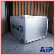 COMPACT M-8U 2ฝาหน้า-หลัง ลึก19" ผิวอลูมิเนียม แร็ค แร็คลึก19" RACK8U แร็คผิวอลูมิเนียม RACK เอไอ-ไพ