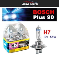 Bosch Halogen Light Plus 90 H7 Headlight Bulb 55w for 12v