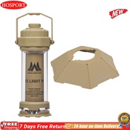[HOSPORT Official Mall]LED Outdoor Camping Light IPX6 กันน้ำโคมไฟ Retro Lantern Type-C ชาร์จไฟตั้งแค