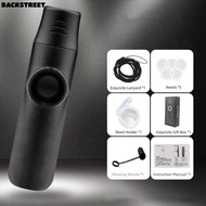 BACKSTREET Kazoo Flute, Lightweight Portable ABS Kazoo, Keyboard Accompaniment Reusable Professional