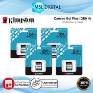 Kingston Canvas Go Plus (Gen 4) SD card - Canvas Go Plus | for DSLRs, mirrorless cameras & 4K video
