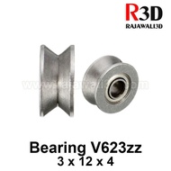 V623zz V 623zz V Groove Ball Bearing Wheel Ball Bearing 3 x 12 x 4