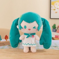 现货 Genuine Hatsune Miku fufu comes to play with dolls Snow Future Bile Bile Boy Gifts Fashionable Cu