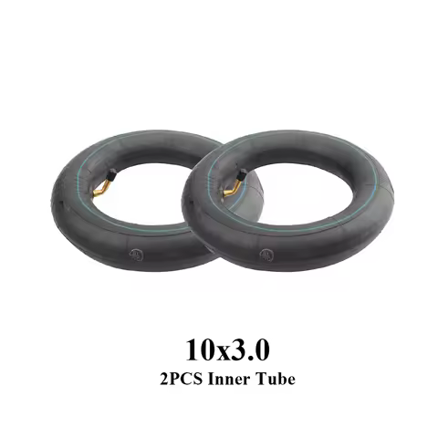 10Inch 10x3/255x80 10x3.0 Inner Tube With Bent Valve For Zero 10x/Kugoo M4 PRO Scooter & 90/65-6.5 8