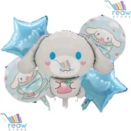 Paket Dekorasi Hiasan Balon Ulang Tahun Happy Birthday Sanrio Cinnamoroll Kurumi Melody 02