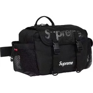 Supreme 20SS網面機能工裝腰包 潮人必備百搭大容量多隔層可斜挎胸包|