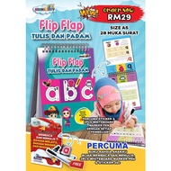 ABC BELAJAR TULIS BACA ABC KAD IMBAS FLASHCARDS FLASH CARD ABC