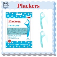 [Plackers] Twin Line Dental Floss 75PCS