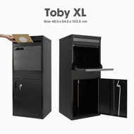 SG TOBY XL Large Parcel Delivery Mail Box Outdoor Parcel Drop Box HDB Landed Corridor Office Waterpr