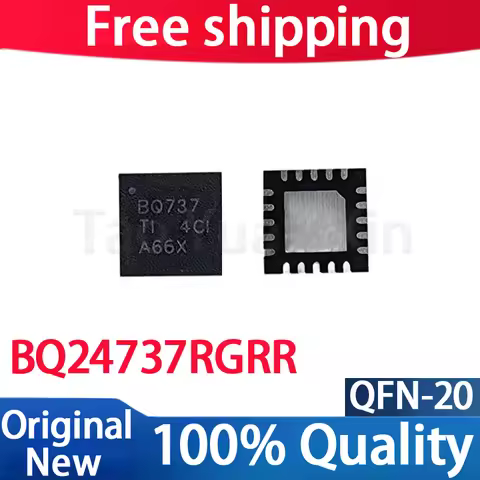 (5piece)100% New BQ737 BQ24737 BQ24737RGRR QFN-20 Chipset