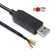 FTDI FT232RL USB to Uart TTL 3.3V 5V  Level Converter Adapter Wire End Open Cable Compatible TTL-232