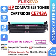 307A Magenta CE743A CE 743A 743A 743 Toner Cartridge Compatible for Pro CP5220 CP5225 CP5225n CP5225