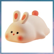 [hotkeystore.]  Night Light,Cute Silicone Lamp, Dimmable Light Up Bunny, Night Lamp,Rechargeable Bun