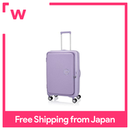 American Tourister Suitcase Carry Case Curio Curio Spinner 75/28 Expandable Book Opening Lavender
