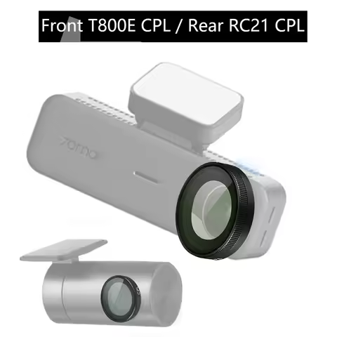 for 70mai 4K T800E 3-Channel CPL filter Reduce Glare Reflect for 70mai Rear Cam RC21 CPL Filter