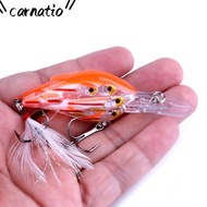 CARNATIOGV Fishing Lures, 9g 7.5cm Fishing Lures Bait, Professional Artificial Group Fishes Crankbai