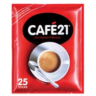 CAFE21 2 in 1 Instant Coffeemix 25 x 12grams