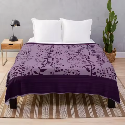 Bella Swan Throw Set Replica Purple Cool Version Twilight Saga Fanart Blanket Designer Throws