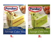 Pondan Sponge Cake Mix 400gr Vanilla Flavor Instant Flour Making Sponge Cake Vanilla Cake Sponge Ins