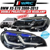 BMW X5 E70 2008 - 2013 Double Projector Led Headlamp