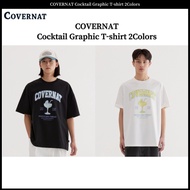 COVERNAT Cocktail Graphic T-shirt 2Colors