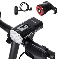 Astrolux® BL06 3+3 LEDs 2000LM Bike Headlight Dual Distance Beam Phone Power Bank Bike Light USB Rechargeable Flashlight