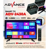 Advance Smart TV 24" inch ADV 2430A Android TV LED DV3/T2