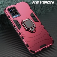 KEYSION Y21S V21E Y21เกราะกันกระแทกเคสสำหรับ VIVO 5G X70 Pro ฝาหลังโทรศัพท์ขาตั้งโทรศัพท์สำหรับ VIVO