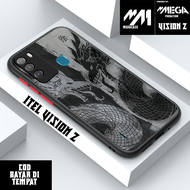 Soft Case 4D ITEL Vision 2 - Casing 4D ITEL Vision 2 Terbaru Megacase [ Naga ] Silikon Hp ITEL Visio
