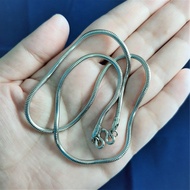 YNS Genuine Stainless Steel Necklace Round Snake Pattern Amulet Men Women Children Thai Products No 