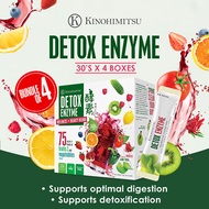 [BUNDLE OF 4]Kinohimitsu Detox Enzyme 30sx 4 * 75 Types of Fruits n Vegetable